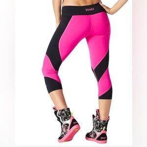 Team Zumba Capri Leggings XXL